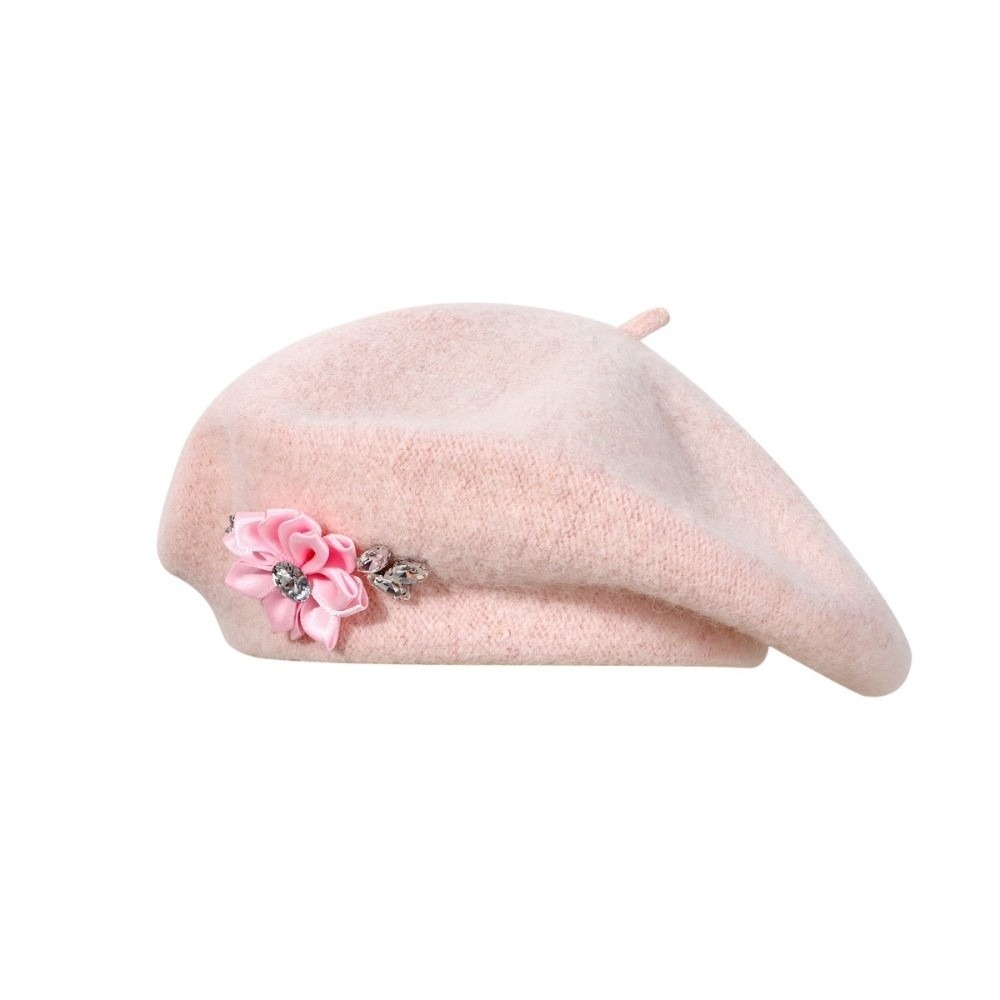 Elegant Solid Color Wool Beret - Beret French Wool recension och pris