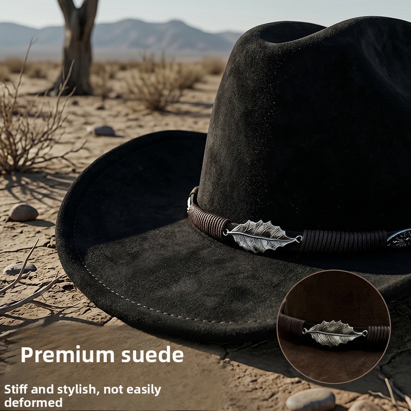 Western Cowboy Style Panama Wo - Fedora Hat Wool recension och pris