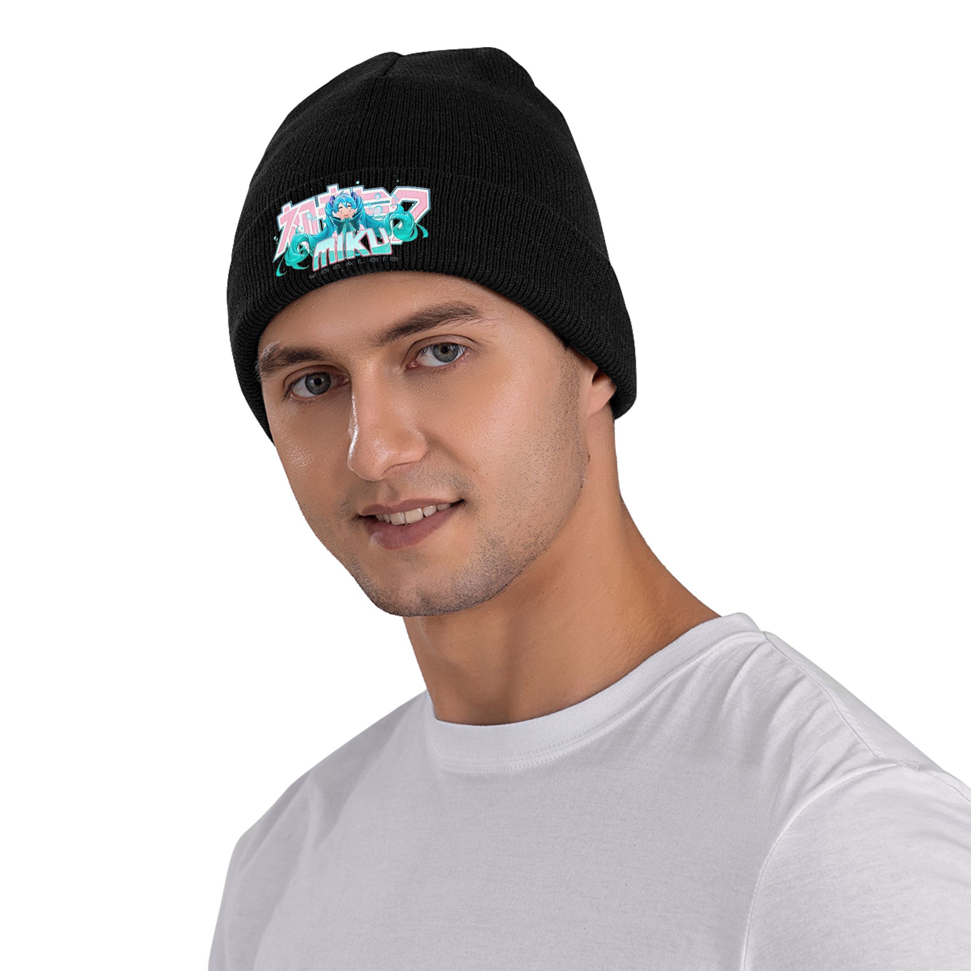 Hatsune Miku  Rib Knit Cuffed  - Beanie Cuffed Knit recension och pris