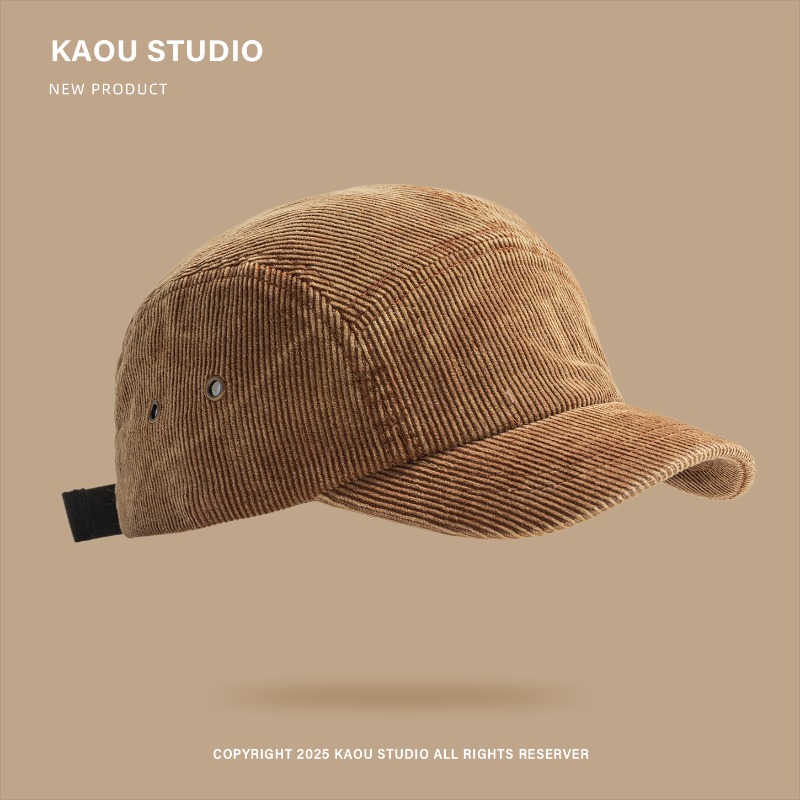 Unisex 5-Panel Corduroy Cap, S - Corduroy Cap 5 Panel recension och pris