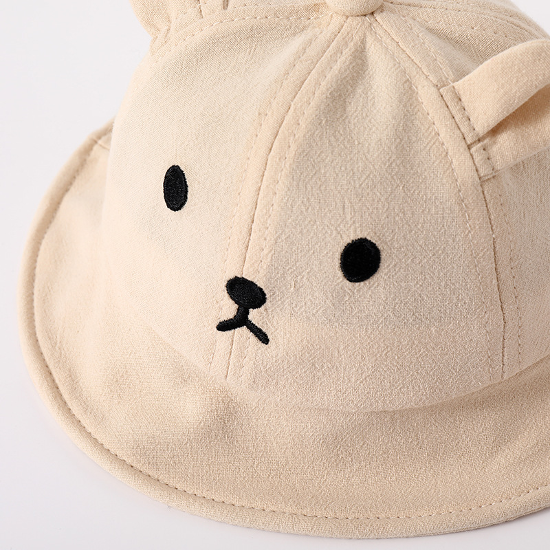 Cute Bear Baby Bucket Hat With - Bucket Hat Cotton recension och pris