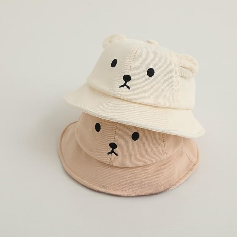 Cute Bear Baby Bucket Hat With - Bucket Hat Cotton recension och pris