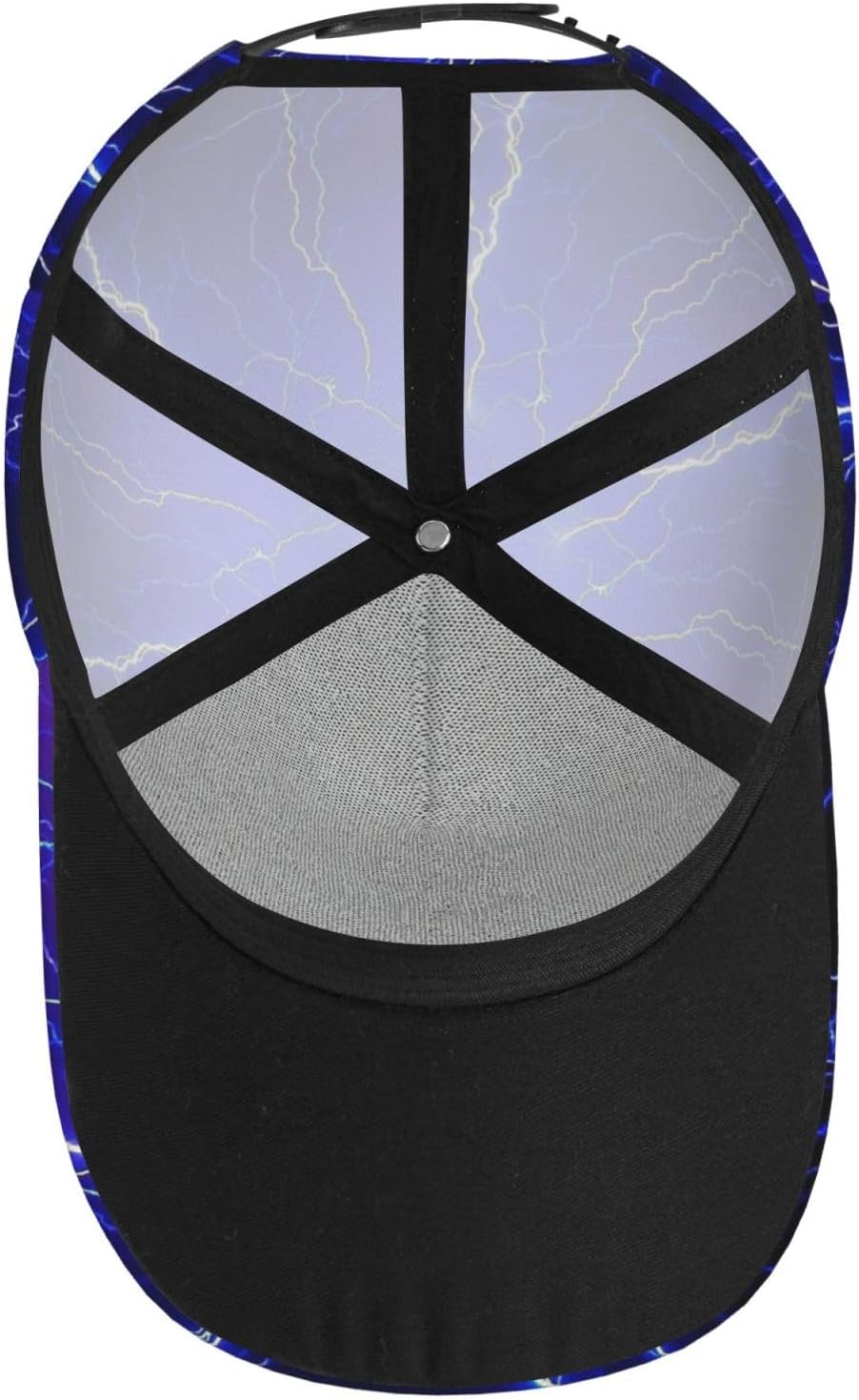 Lightning Thunder Storm Mens B - Golf Cap Dad recension och pris