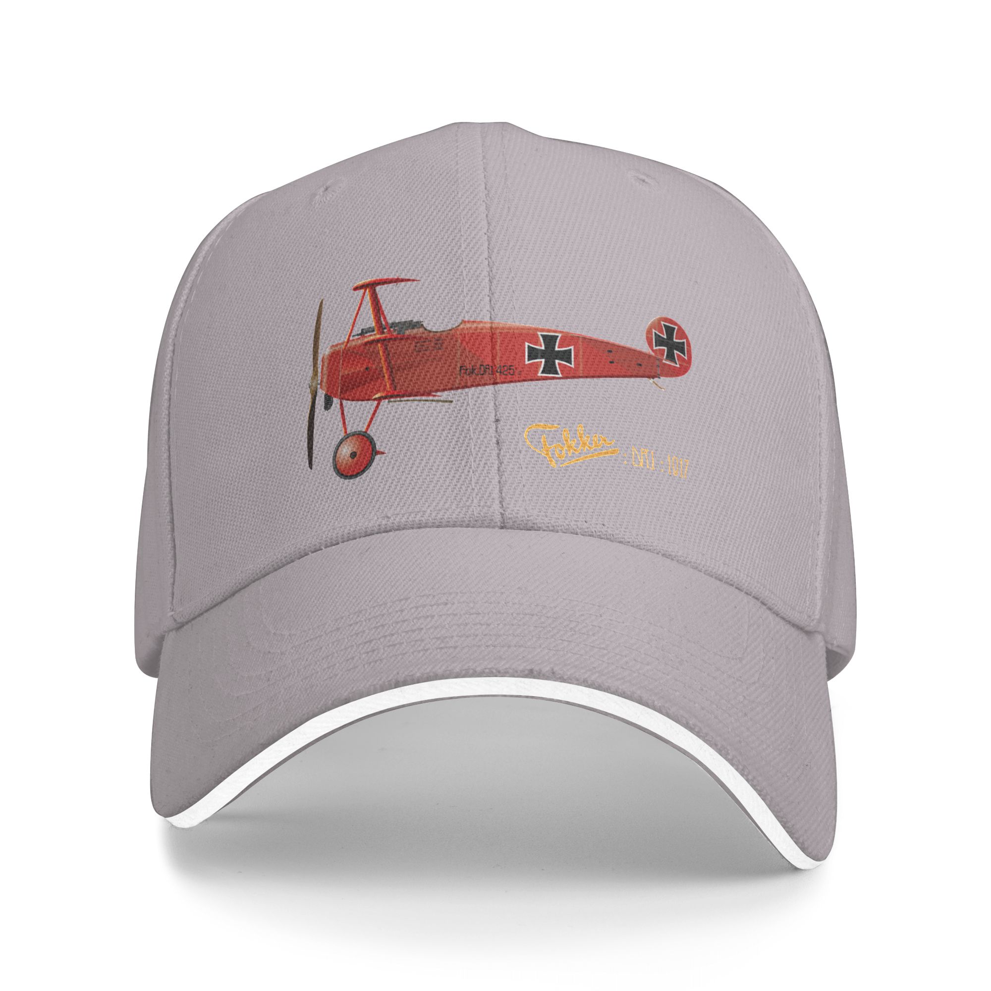 Fashion Fokker DR 1 - 1917  Cu - Baseball Cap Structured recension och pris