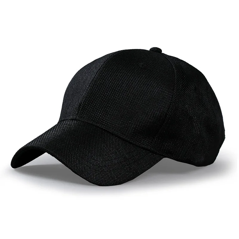 Oversize XXL Faux Linen Men Wo - Baseball Cap Structured recension och pris